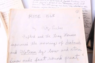 A Collection of Fafhrd and Gray Mouser Autograph Manuscripts and Typescripts (2/9)