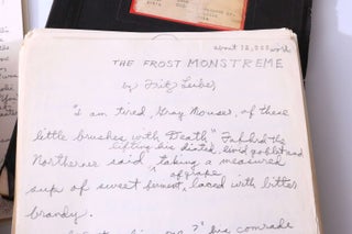 A Collection of Fafhrd and Gray Mouser Autograph Manuscripts and Typescripts (3/9)