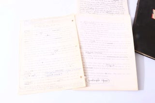 A Collection of Fafhrd and Gray Mouser Autograph Manuscripts and Typescripts (5/9)