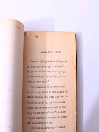 A Collection of Fafhrd and Gray Mouser Autograph Manuscripts and Typescripts (9/9)