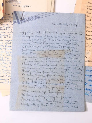 A Collection of Letters from Stanley Logan to L.E. Berman, with others (2/3)