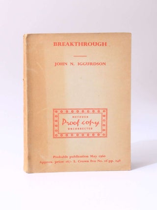 Item #9637 Breakthrough. John N. Iggurdson